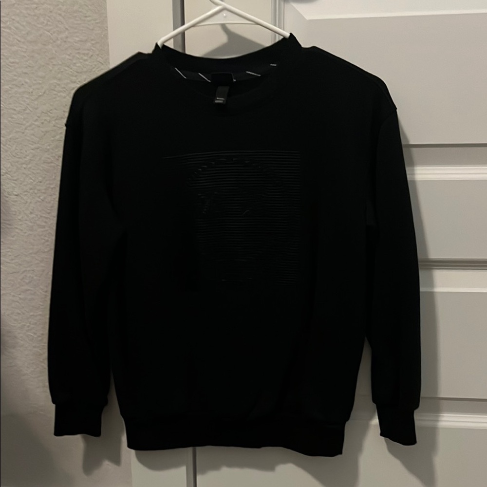 Art Class Black Sweatshirt Crew Neck Long Sleeve